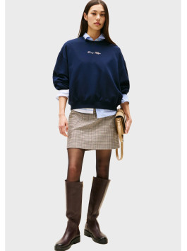nahlad Tommy Hilfiger dámska tmavo modrá mikina