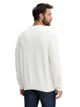 nahlad Calvin Klein pánsky krémový sveter