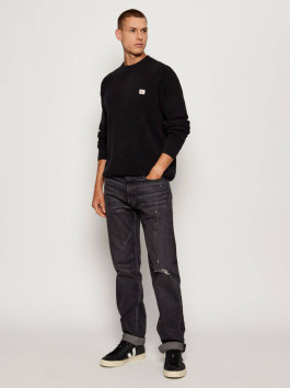 nahlad Calvin Klein pánsky čierny sveter