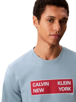 nahlad Calvin Klein pánske modré tričko
