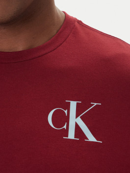 nahlad Calvin Klein pánske červené tričko