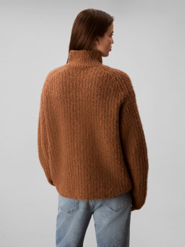 nahlad Calvin Klein dámsky hnedý sveter