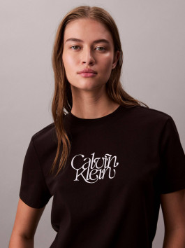 nahlad Calvin Klein dámske čierne tričko