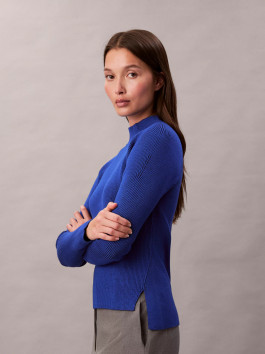 nahlad Calvin Klein dámsky modrý sveter