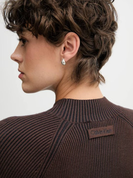 nahlad Calvin Klein dámske hnedé mini šaty