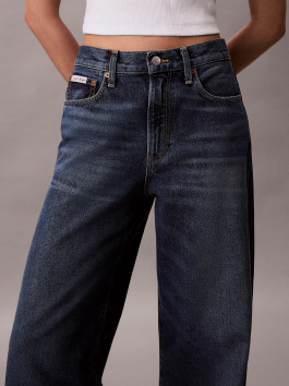 nahlad Calvin Klein dámske tmavo modré džínsy