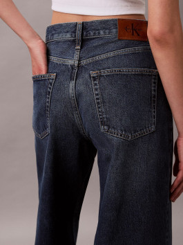 nahlad Calvin Klein dámske tmavo modré džínsy