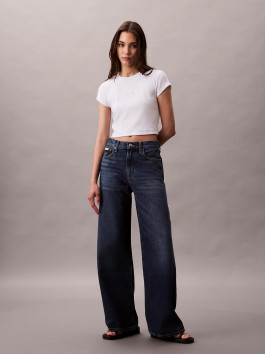 nahlad Calvin Klein dámske tmavo modré džínsy