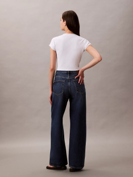 nahlad Calvin Klein dámske tmavo modré džínsy