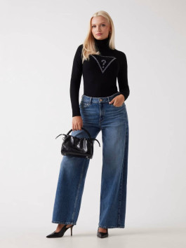 nahlad Guess dámsky čierny sveter