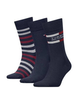 nahlad TH MEN SOCK 3P GIFTBOX TOMMY STRIPE