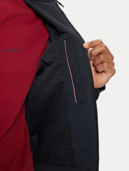 nahlad Tommy Hilfiger pánska tmavo modrá bunda