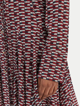 nahlad Tommy Hilfiger dámske farebné šaty