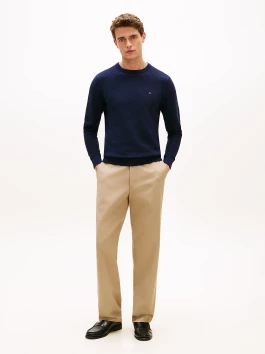 nahlad Tommy Hilfiger pánsky tmavomodrý sveter