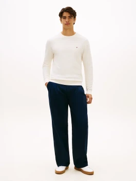 nahlad Tommy Hilfiger pánsky krémový sveter