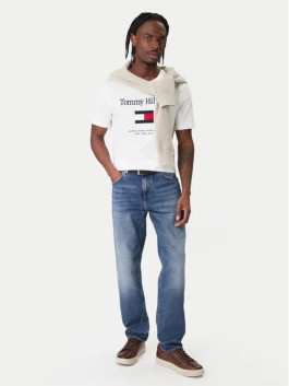 nahlad Tommy Hilfiger pánske modré džínsy