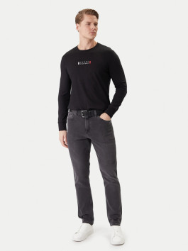 nahlad Tommy Hilfiger pánske tmavo šedé džínsy