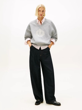 nahlad Tommy Hilfiger dámska šedá mikina