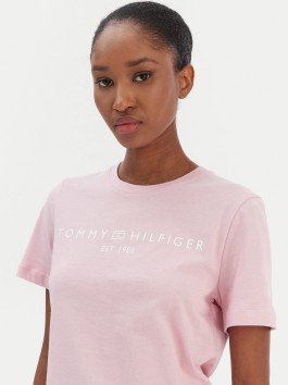 nahlad Tommy Hilfiger dámske ružové tričko