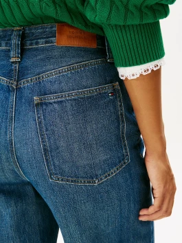 nahlad Tommy Hilfiger dámske modré džínsy