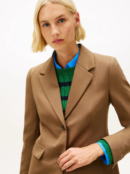 nahlad Tommy Hilfiger dámske hnedé sako