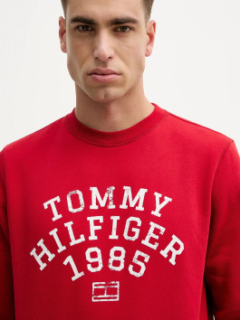 nahlad Tommy Hilfiger pánska červená mikina