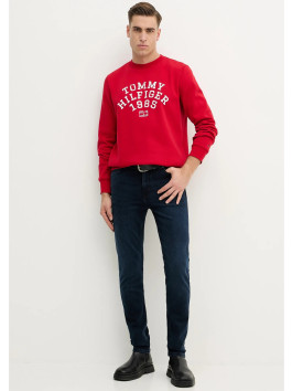 nahlad Tommy Hilfiger pánska červená mikina