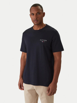 nahlad Tommy Hilfiger pánske tmavo modré tričko