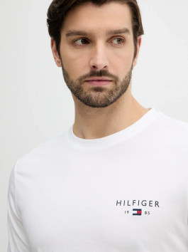 nahlad Tommy Hilfiger pánske biele tričko