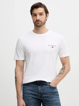 nahlad Tommy Hilfiger pánske biele tričko