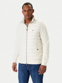 nahlad Tommy Hilfiger pánska krémová bunda