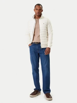nahlad Tommy Hilfiger pánska krémová bunda