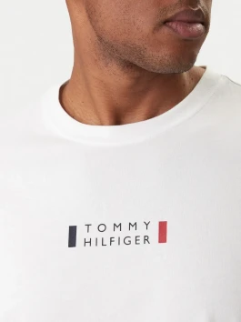 nahlad Tommy Hilfiger pánske biele tričko