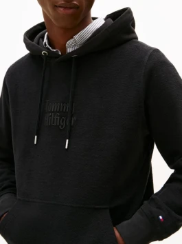 nahlad Tommy Hilfiger pánska čierna mikina