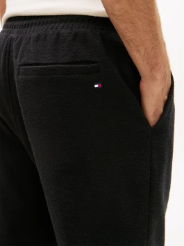 nahlad Tommy Hilfiger pánske čierne tepláky