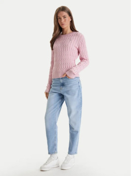 nahlad Tommy Hilfiger dámsky ružový sveter