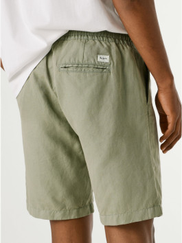 nahlad Pepe Jeans pánske khaki šortky