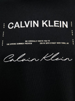 nahlad Calvin Klein pánske čierne tričko
