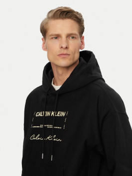 nahlad Calvin Klein pánska čierna mikina