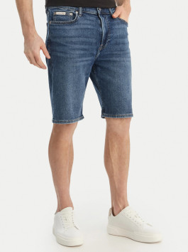 nahlad Calvin Klein pánske modré džínsové šortky