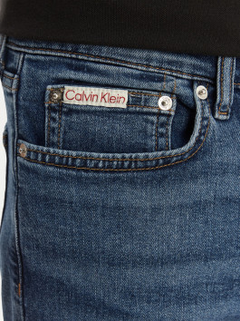 nahlad Calvin Klein pánske modré džínsové šortky
