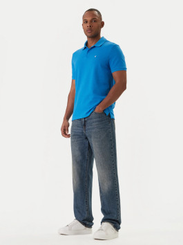 nahlad Calvin Klein pánske modré polo tričko