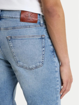 nahlad Calvin Klein pánske modré džínsové šortky