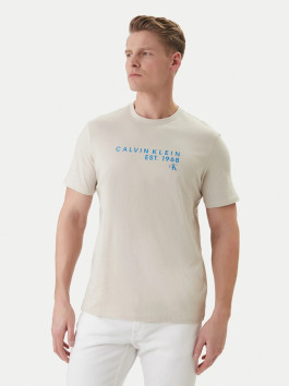 nahlad Calvin Klein pánske béžové tričko