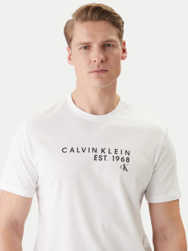 nahlad Calvin Klein pánske biele tričko