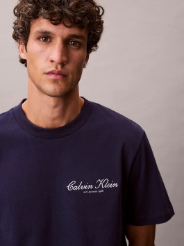 nahlad Calvin Klein pánske modré tričko