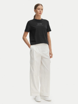 nahlad Calvin Klein dámske čierne tričko