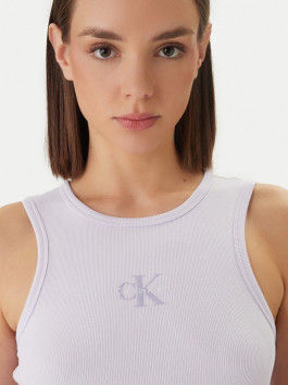 nahlad Calvin Klein dámske fialové šaty
