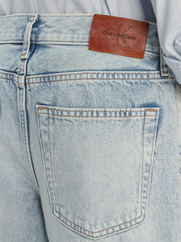 nahlad Calvin Klein dámske modré baggy džínsy