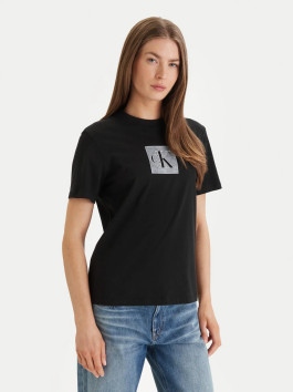 nahlad Calvin Klein dámske čierne tričko